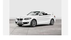 Weiß Gebraucht 2021 BMW 218 Advantage Cabrio | 25.800 € (Fairer Preis)
