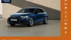 Ascariblau metallic Gebraucht 2024 Audi A3 Sportback S-Line Limousine | 39.940 € (Fairer Preis)