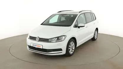 Gebraucht VW Touran Comfortline 150 PS (110 kW) 2017 Weiß Van / Kleinbus