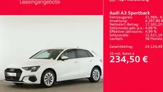 Ibisweiß Gebraucht 2022 Audi A3 Sportback e-tron Sport Kleinwagen | 21.989 € (Fairer Preis)