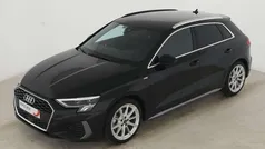Mythosschwarz metallic Gebraucht 2024 Audi A3 Sportback S-Line Limousine | 35.840 € (Superpreis)