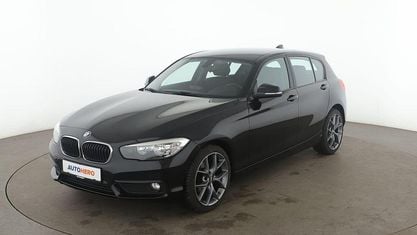 Gebraucht BMW 116 Advantage 109 PS (80 kW) 2015 Schwarz Kleinwagen
