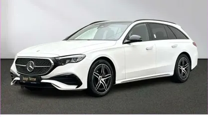 Gebraucht Mercedes E200 AMG 204 PS (150 kW) 2025 Unilack polarweiß Kombi