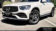 Designo diamantweiß bright (metallic) Gebraucht 2021 Mercedes GLC43 AMG AMG Coupé | 57.890 € (Fairer Preis)