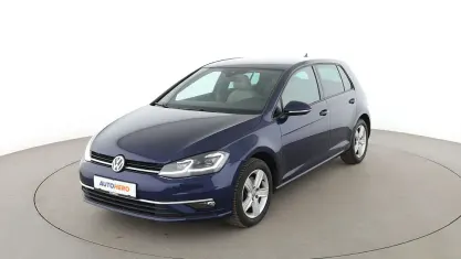 Gebraucht VW Golf VII Highline 2018 Blau Limousine