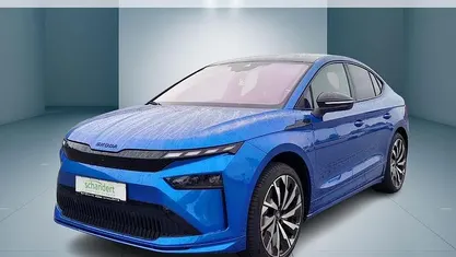 Raceblau metallic Neu 2025 Skoda Enyaq iV SportLine SUV | 52.750 € (Fairer Preis)