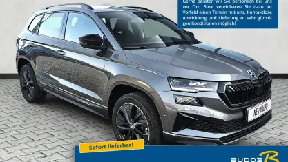 Nouvelle Skoda Karoq SportLine 150 ch (110 kW) 2026 Gris SUV