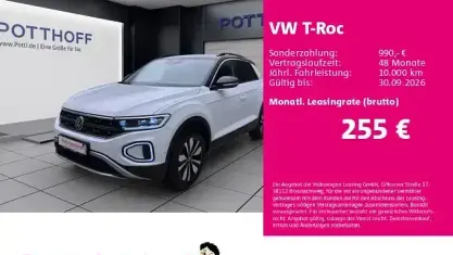 Gebraucht VW T-Roc Goal 150 PS (110 kW) 2025 Pure white SUV