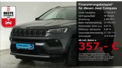 Grau Gebraucht 2023 Jeep Compass SUV | 27.424 € (Guter Preis)