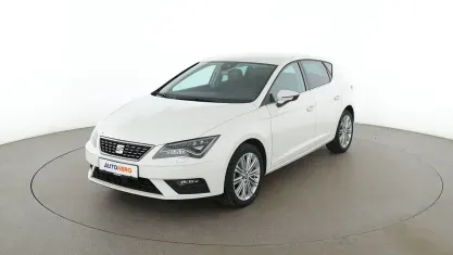 Gebraucht Seat Leon XCELLENCE 125 PS (91 kW) 2018 Weiß Limousine