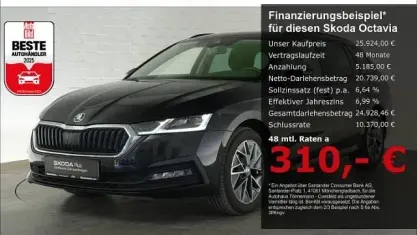 Brugt Skoda Octavia Tour 150 HK (110 kW) 2023 Sort Stationcar