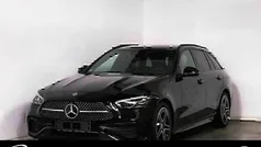 Schwarz Gebraucht 2024 Mercedes C180 AMG line Limousine | 41.990 € (Teuer)