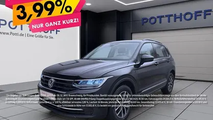 Gebraucht VW Tiguan Life 150 PS (110 kW) 2022 Schwarz SUV