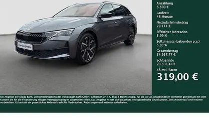 Gebraucht 2025 Skoda Octavia SportLine Kombi | 35.611 € (Fairer Preis)