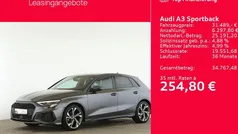 Daytonagrau perleffekt Gebraucht 2023 Audi A3 Sportback S-Line Limousine | 31.489 € (Fairer Preis)