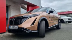 Akatsuki copper/pearl black Gebraucht 2023 Nissan Ariya Evolve SUV | 39.990 € (Fairer Preis)