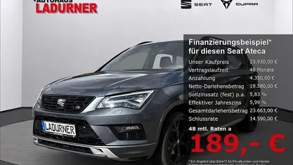 "rodium" grau Gebraucht 2020 Seat Ateca Black Edition SUV | 23.930 € (Fairer Preis)