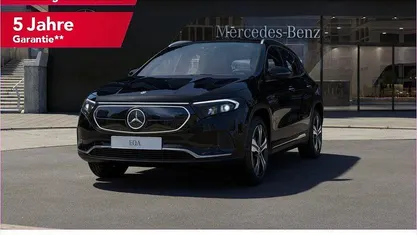 Unilack nachtschwarz Gebraucht 2021 Mercedes EQA300 Electric Art SUV | 32.890 € (Etwas zu teuer)