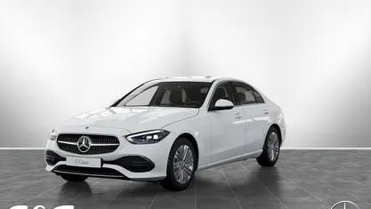 Unilack polarweiß Gebraucht 2024 Mercedes C220 Avantgarde Limousine | 38.890 € (Fairer Preis)