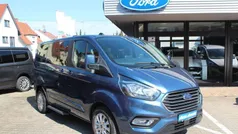 Chromablau metallic Gebraucht 2021 Ford Tourneo Custom Titanium Van / Kleinbus | 35.990 € (Fairer Preis)