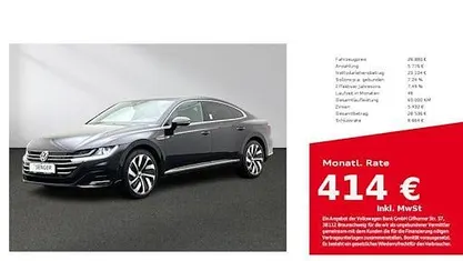 Gebraucht VW Arteon R-line 218 PS (160 kW) 2022 Deep black perleffekt Limousine