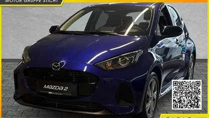 Neu Mazda 2 Exclusive-Line 116 PS (85 kW) 2025 Glass blue Kleinwagen