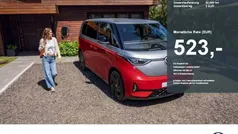 Blau Neu 2025 VW ID. Buzz GTX Van | 73.238 € (Fairer Preis)