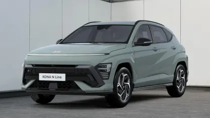 Gebraucht Hyundai Kona N Line 150 PS (110 kW) 2025 Mirage green SUV
