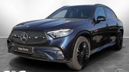 Gebraucht Mercedes GLC300 Night 269 PS (197 kW) 2024 Metalliclack nautikblau metallic SUV