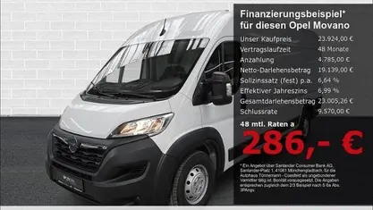 Gebraucht Opel Movano 165 PS (121 kW) 2024 Kaolin weiß Van
