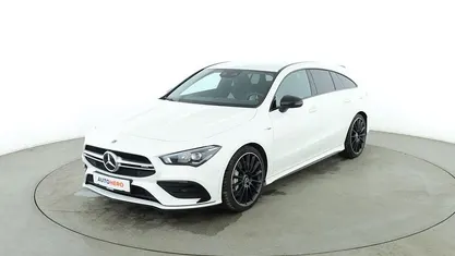 Gebraucht Mercedes CLA35 AMG Shooting Brake AMG 306 PS (225 kW) 2020 Weiß Kombi