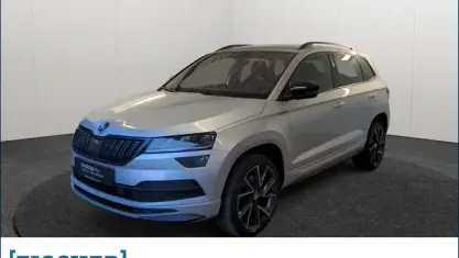 Gebraucht Skoda Karoq SportLine 150 PS (110 kW) 2022 Silber SUV
