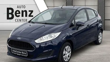 Gebraucht Ford Fiesta Trend 101 PS (74 kW) 2016 Blau Limousine