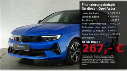 Blau Gebraucht 2024 Opel Astra S Limousine | 22.324 € (Guter Preis)