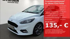 Weiss Gebraucht 2021 Ford Fiesta ST-Line Kleinwagen | 15.950 € (Fairer Preis)