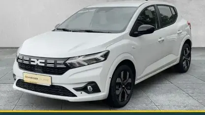 Nowe Dacia Sandero Journey 101 KM (74 kW) 2025 Biały Sedan/Limuzyna