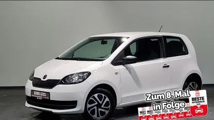 Gebraucht Skoda Citigo Active 75 PS (55 kW) 2018 Weiß, candyweiß Kleinwagen