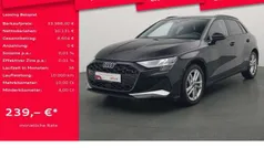 Mythosschwarz Gebraucht 2024 Audi A3 Sportback Advanced Limousine | 33.988 € (Guter Preis)
