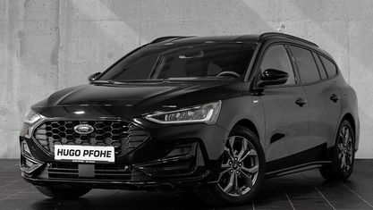 Brugt Ford Focus ST-Line X 125 HK (91 kW) 2023 Sort Stationcar