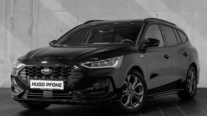 Brugt Ford Focus ST-Line X 125 HK (91 kW) 2023 Sort Stationcar