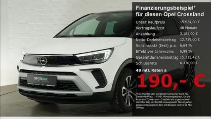 Weiss Gebraucht 2023 Opel Crossland Elegance SUV | 15.924 € (Superpreis)
