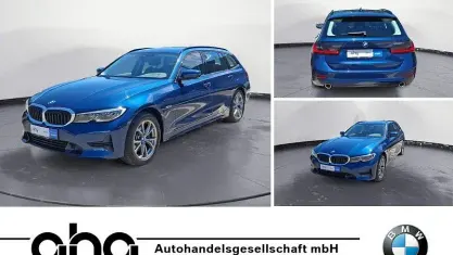 Gebraucht BMW 320 Sport Line 163 PS (119 kW) 2022 Blau Kombi
