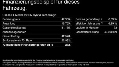 Brugt Mercedes C300e AMG 204 HK (150 kW) 2025 Sort Sedan