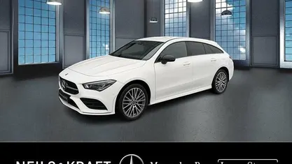 Weiß Gebraucht 2023 Mercedes CLA250e Shooting Brake AMG Kombi | 29.850 € (Fairer Preis)