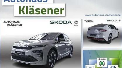 Neu Skoda Enyaq iV RS 250 kW (340 PS) 2026 Grau SUV