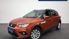 "eclipse" orange / dach schwarz metallic Gebraucht 2018 Seat Arona Style SUV | 14.780 € (Fairer Preis)