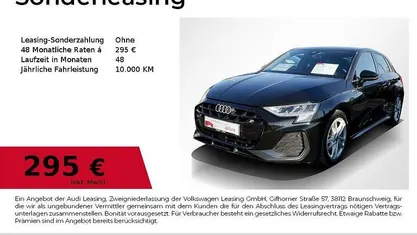 Mythosschwarz metallic Gebraucht 2025 Audi A3 Ambiente Limousine | 32.990 € (Superpreis)