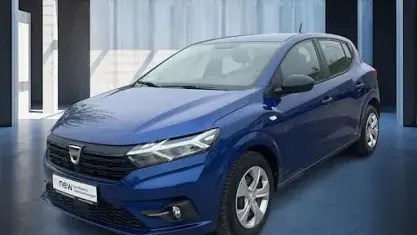 Usata Dacia Sandero Essentiel 91 CV (66 kW) 2021 Blu Berlina