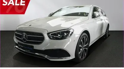 Gebraucht Mercedes E300 Avantgarde 306 PS (225 kW) 2022 Unilack polarweiß Kombi