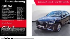 Mythosschwarz metallic Gebraucht 2021 Audi Q2 S-Line SUV | 26.960 € (Fairer Preis)